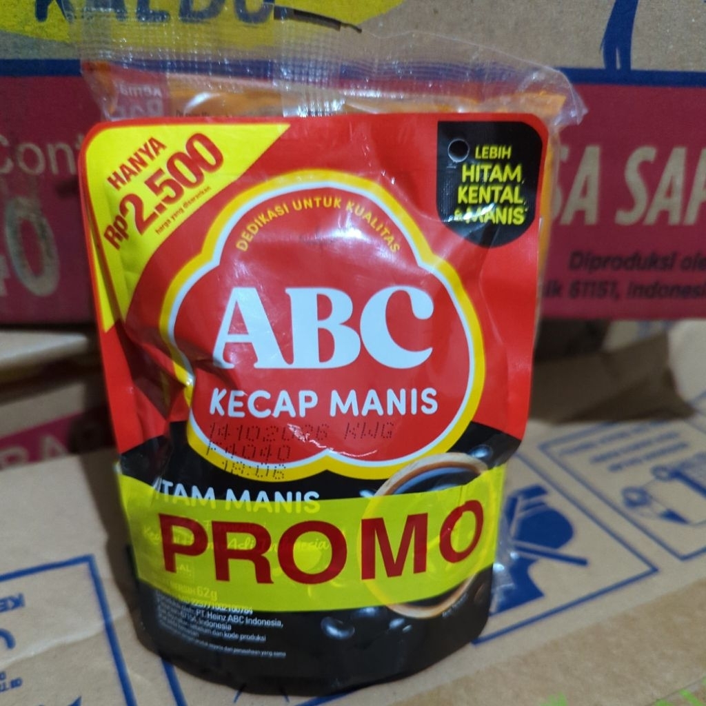 

ABC Kecap 62g 2pcs + bonus 1pcs terasi udang 76g