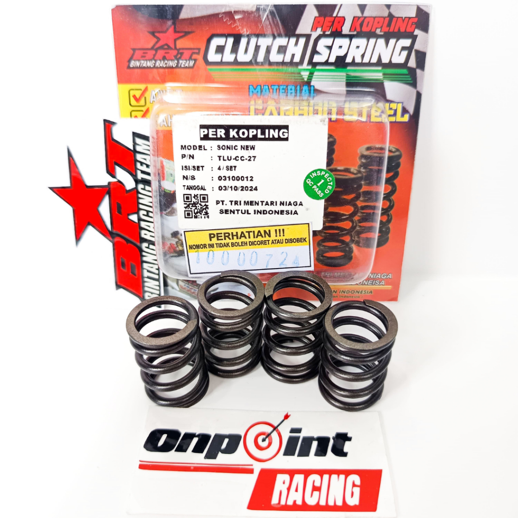 PER KOPLING BRT SONIC NEW CB 150R NEW CBR 150 SUPRA GTR 100 % ORIGINAL BRT