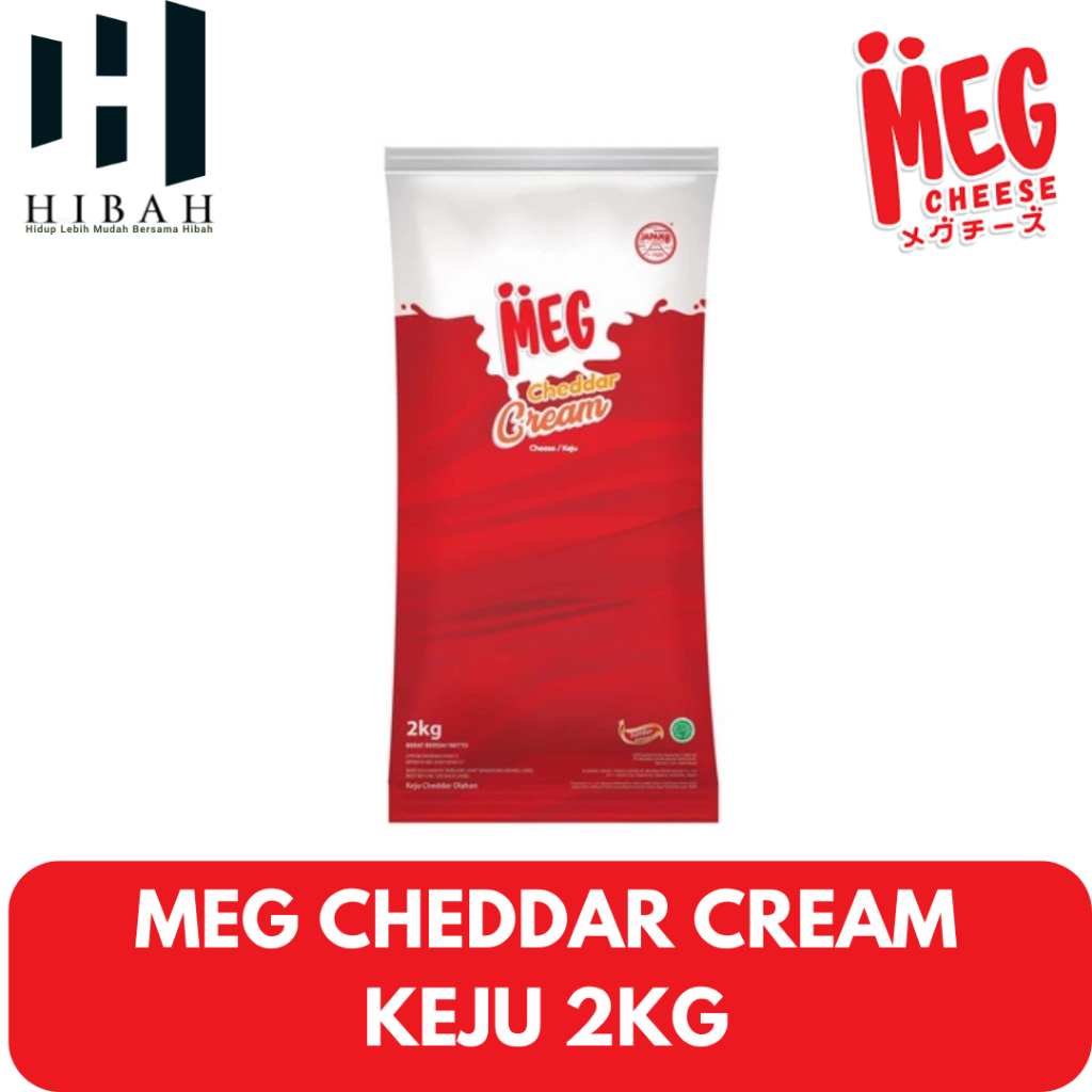 

MEG Cheddar Cream Keju 2 Kg