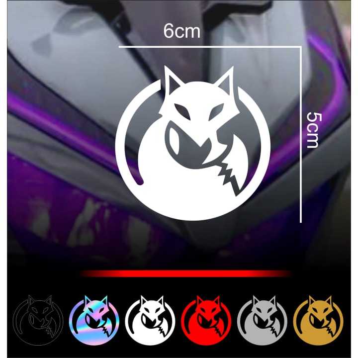 

Stiker Cutting BlackFox