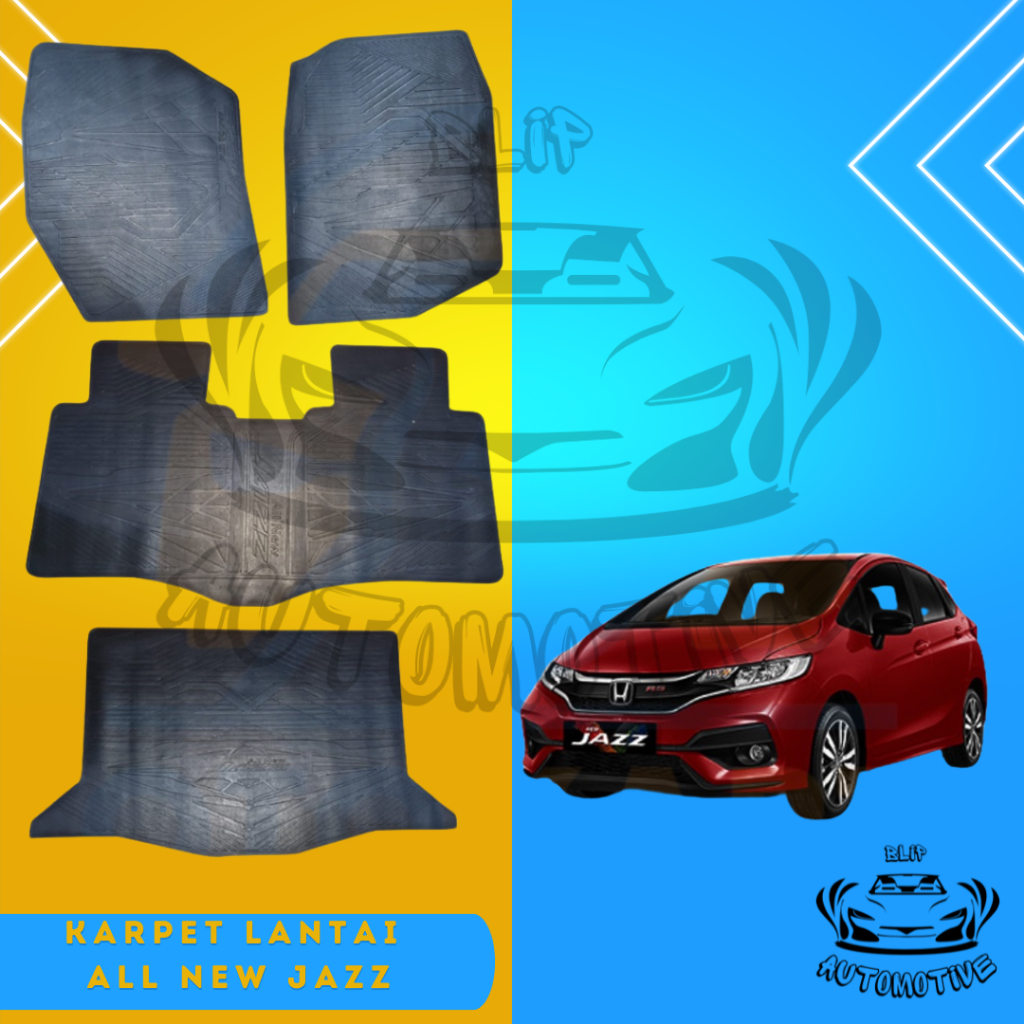 KARPET LANTAI KARET ALL NEW JAZZ / KARPET KARET MOBIL ALL NEW JAZZ / KARPET ALL NEW JAZZ