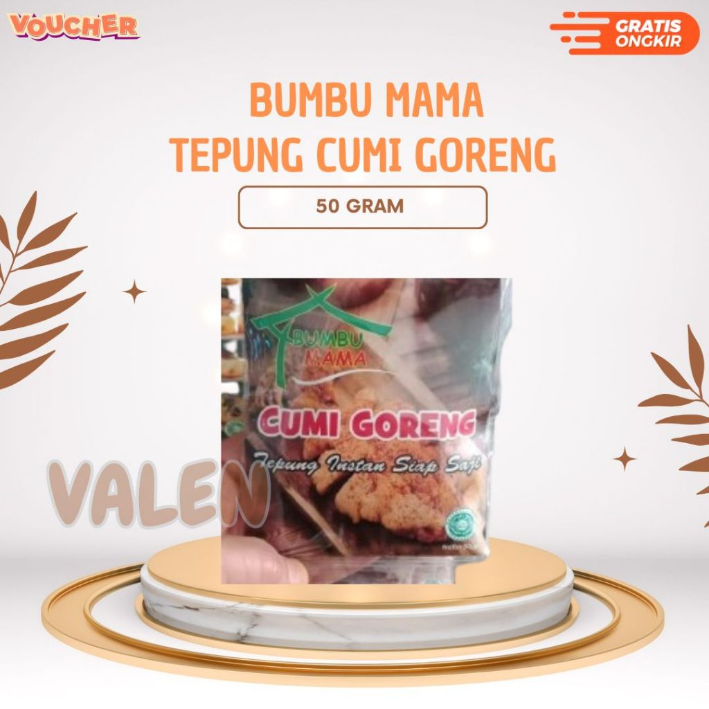 

Bumbu Mama Tepung Cumi Goreng 50 Gr Halal