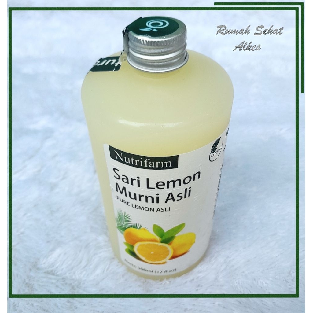 

SARI LEMON MURNI ASLI 100% JUICE LEMON 100% 500ml