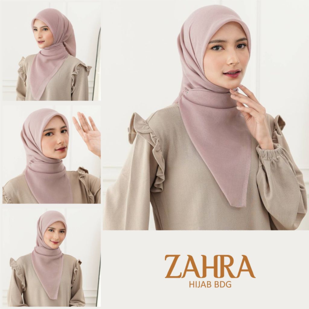 Zahra Hijab - SYAHLA paris jadul premium ( hijab segiempat )