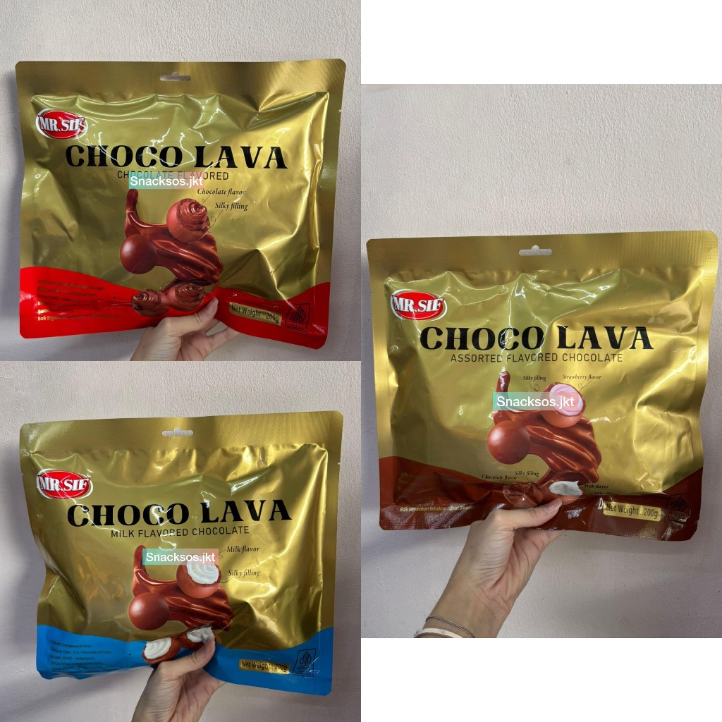 

MR SIF AILISHA CHOCO LAVA ASSORTED / CHOCOLATE / MILK - CHOCOLATE FILLING