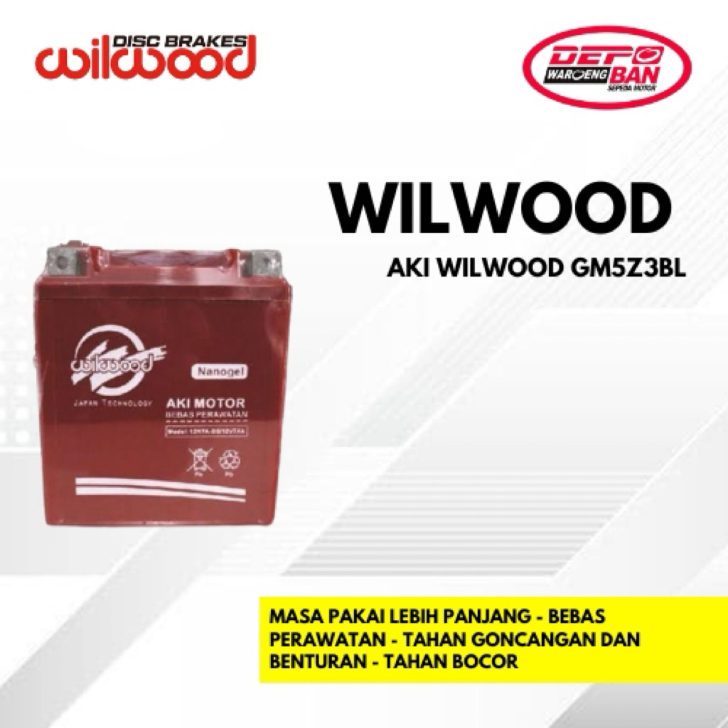 AKI WILWOOD GM5Z3BL(12vah5) ORIGINAL NEW