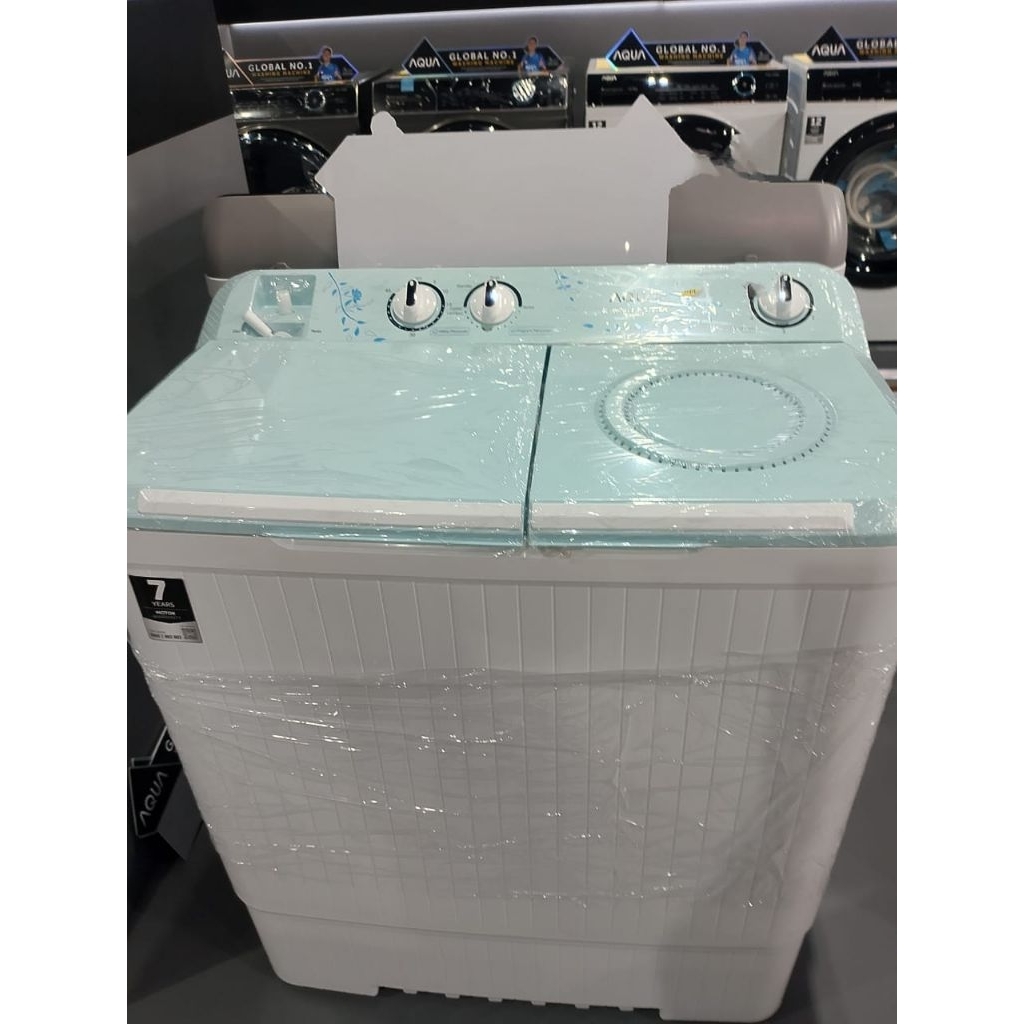 MESIN CUCI AQUA QW-9031HT 2 TABUNG 9 KG QW 9031 HT