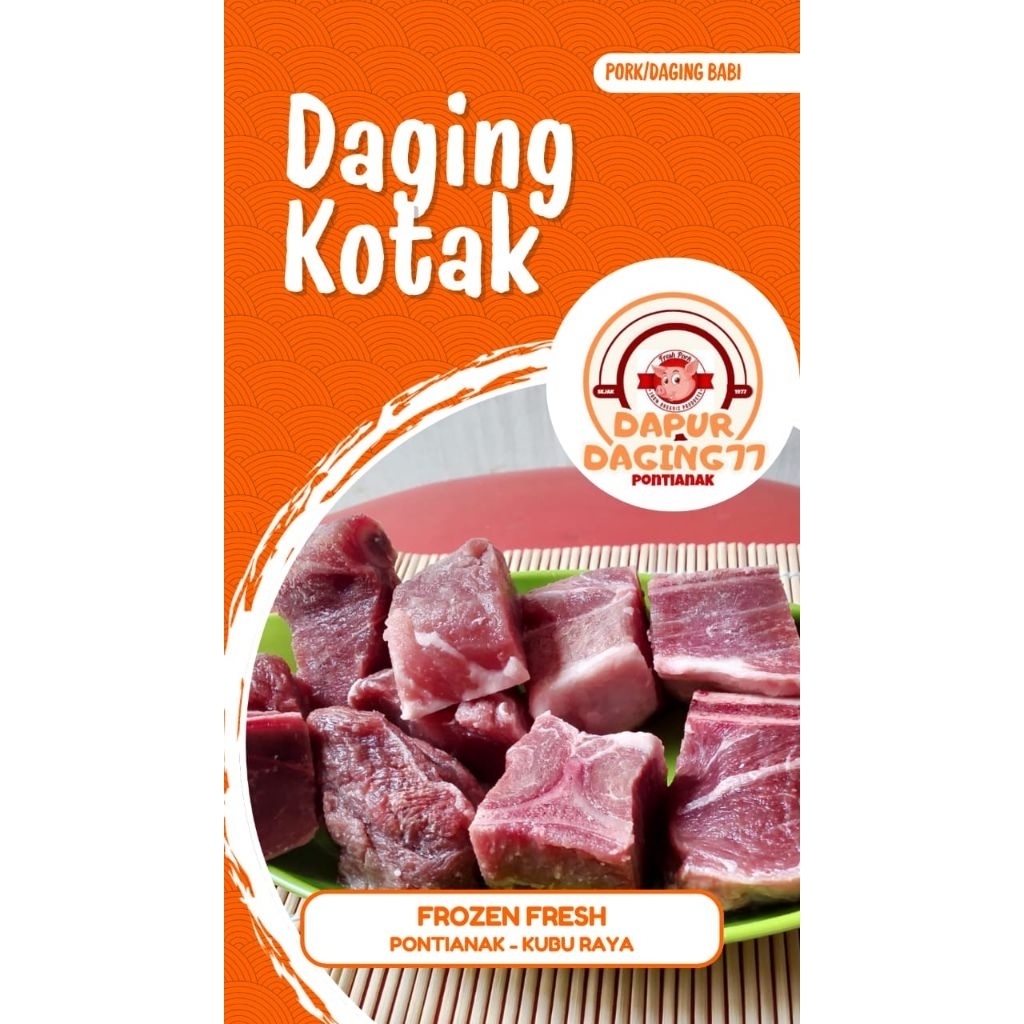

Daging Kotak Pork