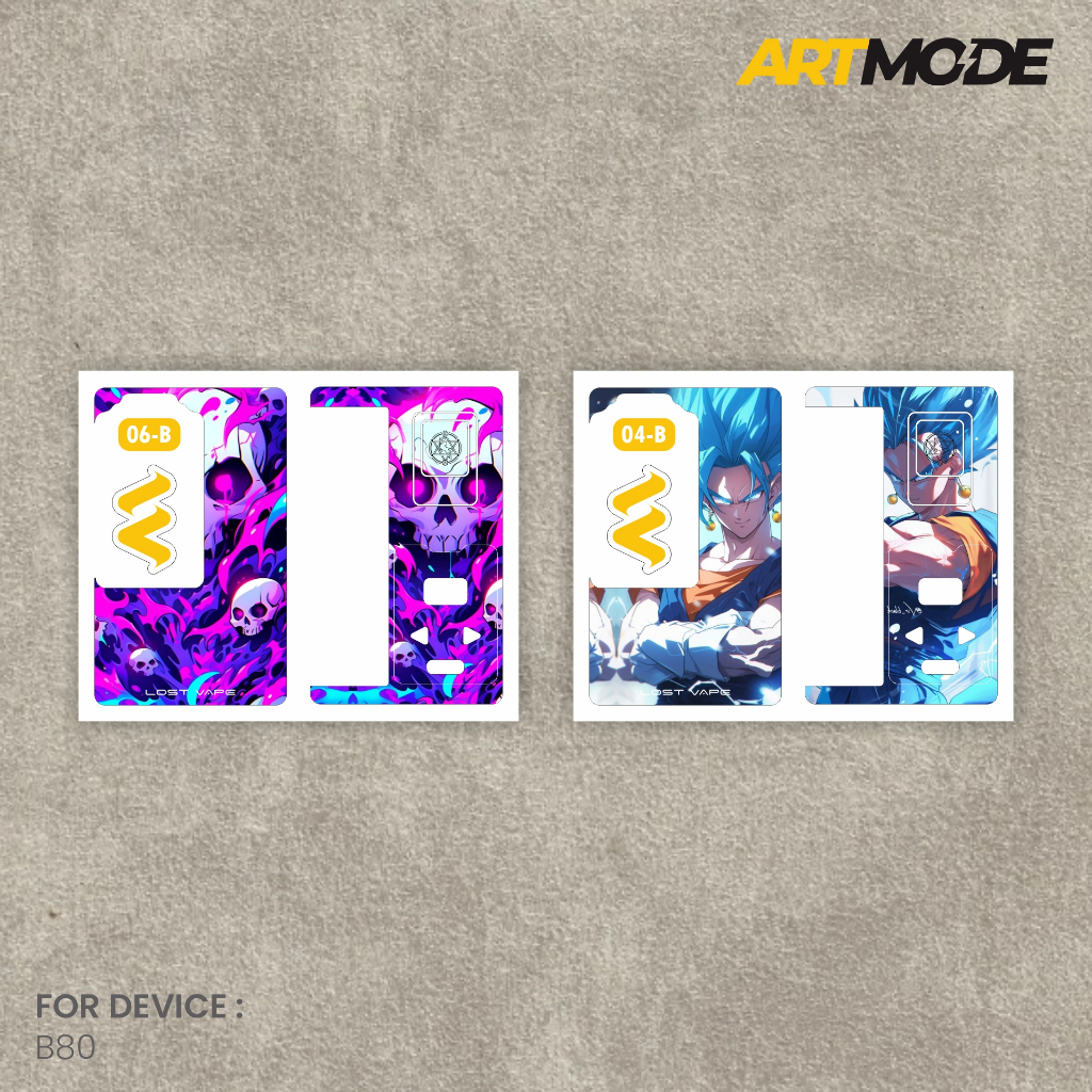 

(IN-7) Artmodestore inner warna warni stiker - CB-8O
