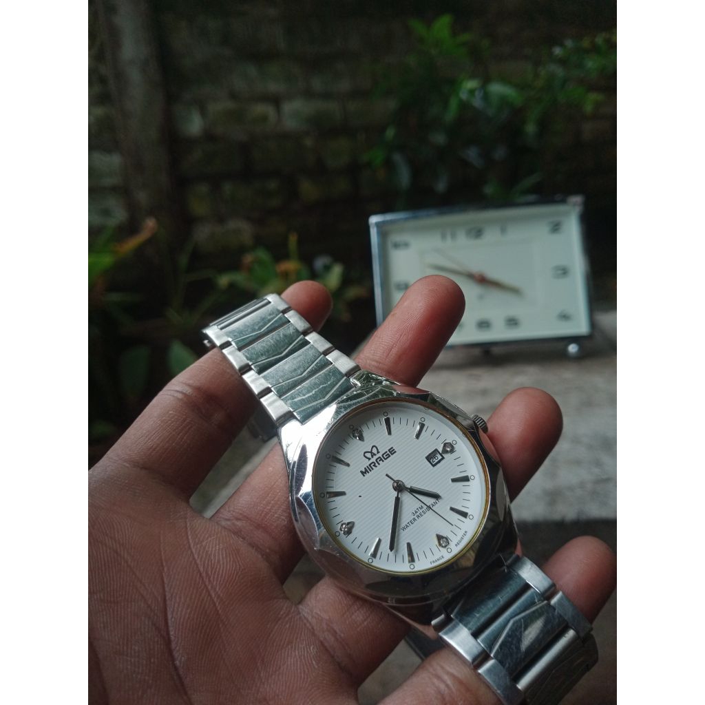 Jam tangan Pria Jam branded MIRAGE JAPAN MOVT preloved Classic nan Elegan