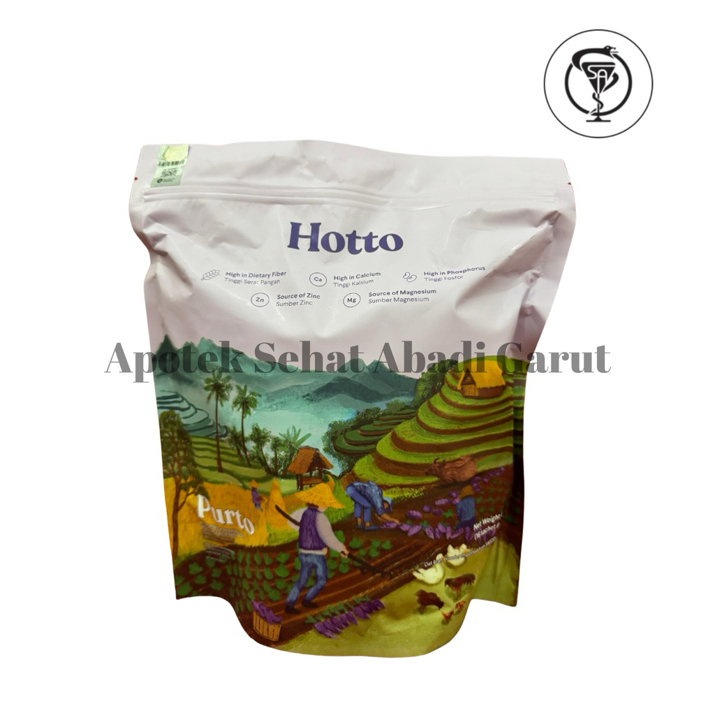 

Hotto Purto Minuman serbuk sereal ubi ungu