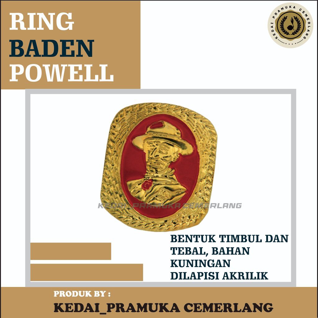 

Ring/Kolong Hasduk Baden Powell Pramuka