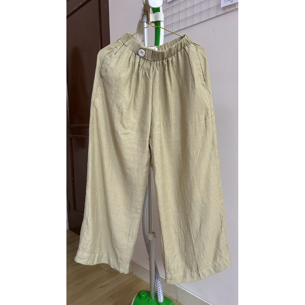 Celana Kulot Sage Green