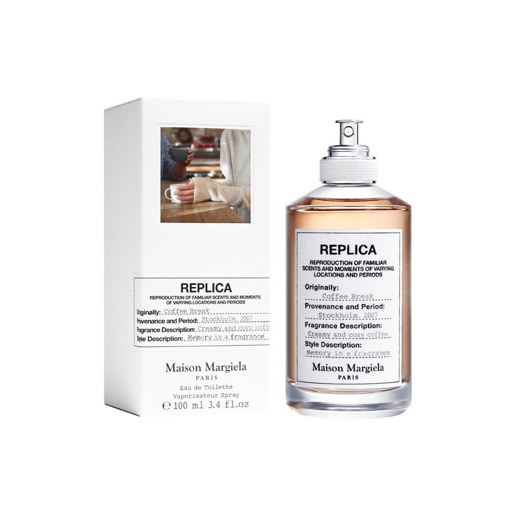 Maison Margiela Replica Coffee Break EDT 100 ML - 100% Authentic Eau de Toilette parfum perfume