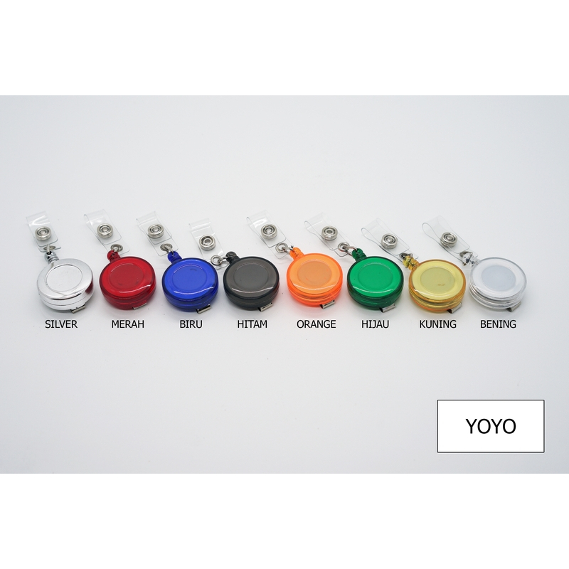 

Jepit Yoyo ID Card - Name Tag - Name Card