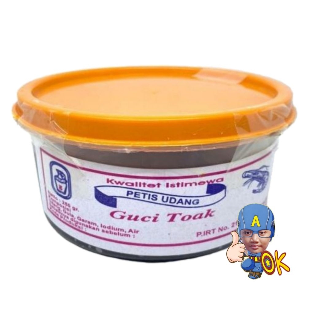 

Petis Udang cap Guci Toak, Tuban - 250 gr