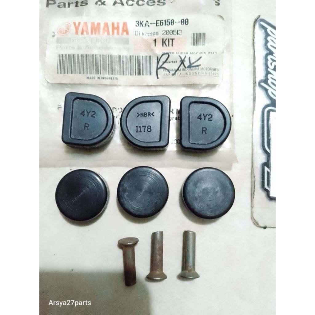 Karet Kopling Jupiter Rx King Vega Vega Zr Fizr 3KA-E6150-00 nos japan