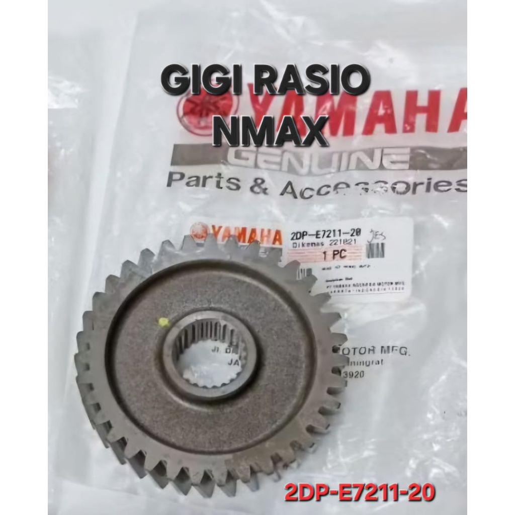 GEAR GIGI RASIO BESAR NMAX N MAX ORIGINAL