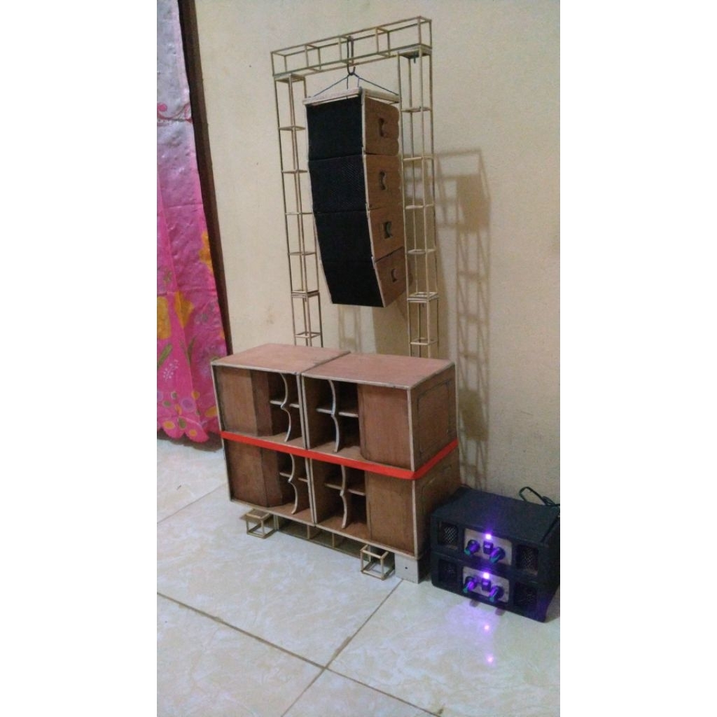 sound miniatur gantung 3in siap bunyi
