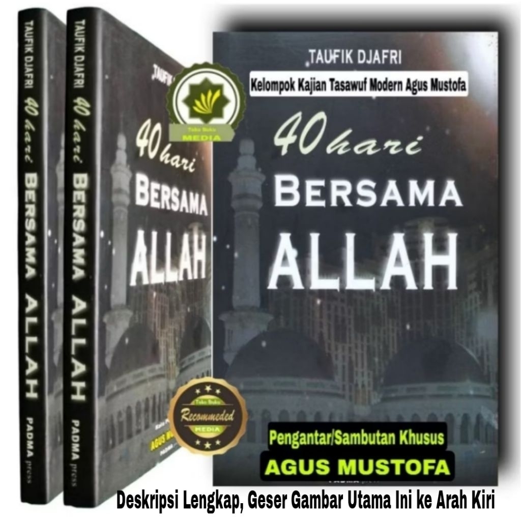 Buku 40 HARI BERSAMA ALLAH Meraih Bekal Panggilan Haji Bersama Allah di Madinah & Kota Mekkah Air Ma