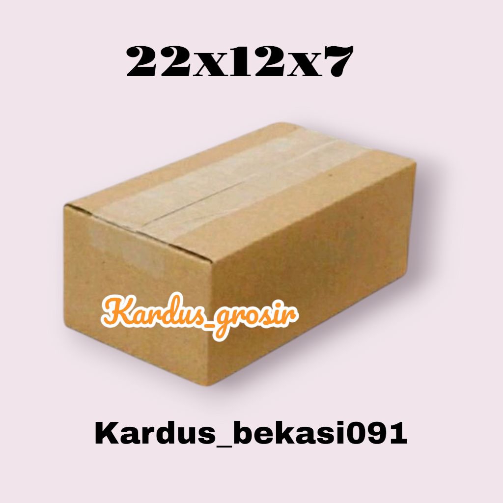 

kardus 22x12x7