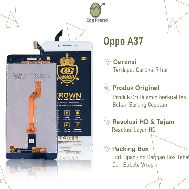 KODE S57H LCD TOUCHSCREEN OPPO NEO 9 A37  LCD OPPO A37f  LCD OPPO A37 COMPLETE ORIGINAL