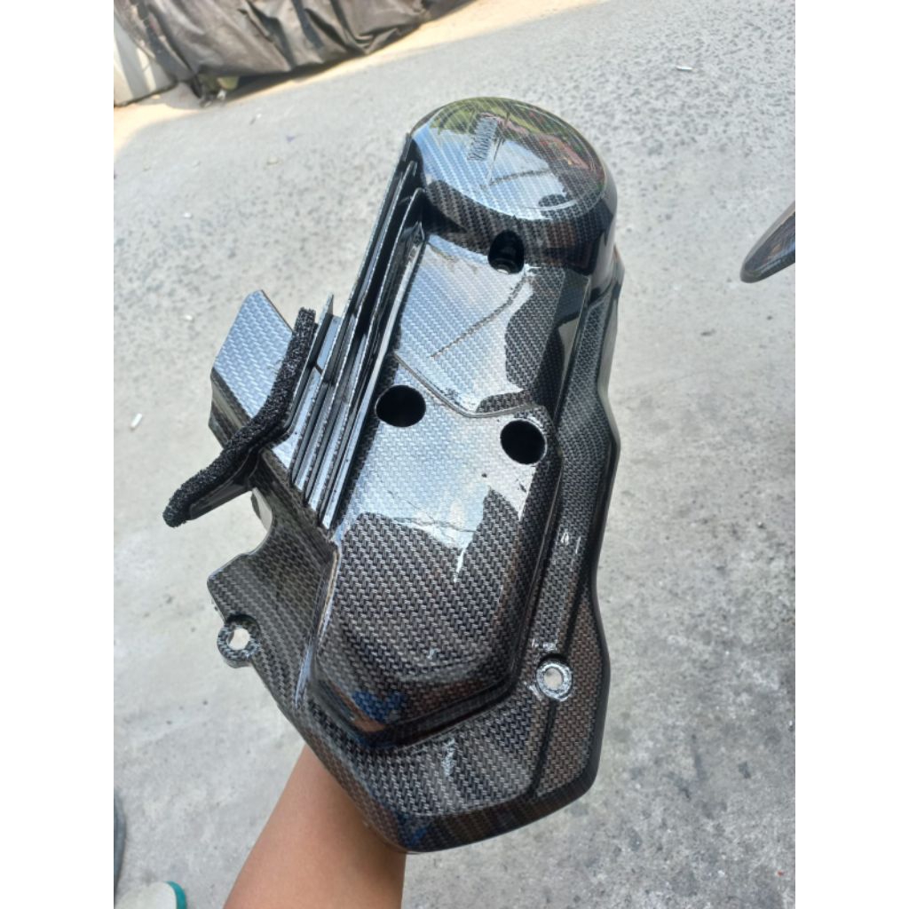 TUTUP CVT NMAX NEW DAN AEROX NEW CONNECTED KARBON