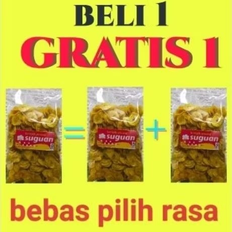 

Beli 1 gratis 1 suguan keripik pisang 250gram