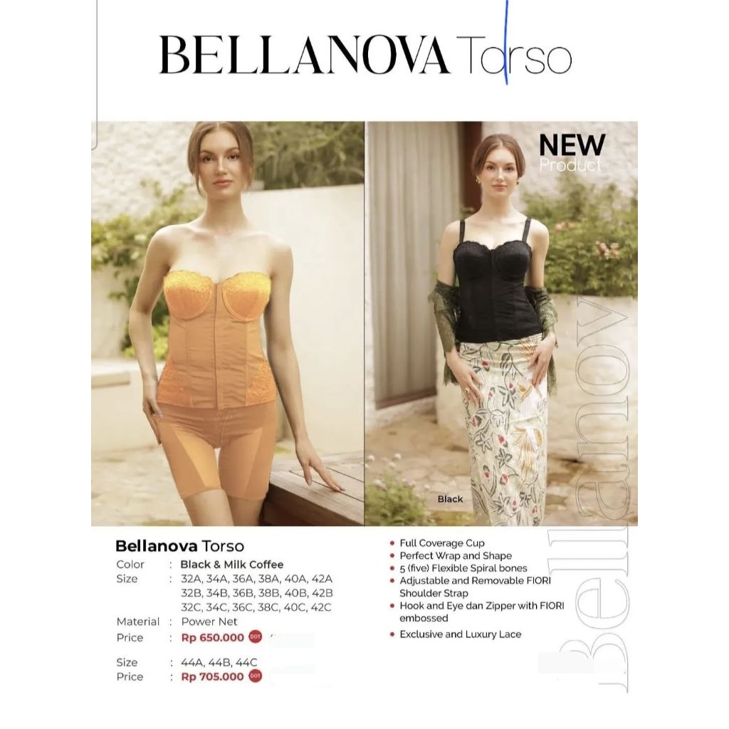 Longtorso Fiori BELLANOVA Original