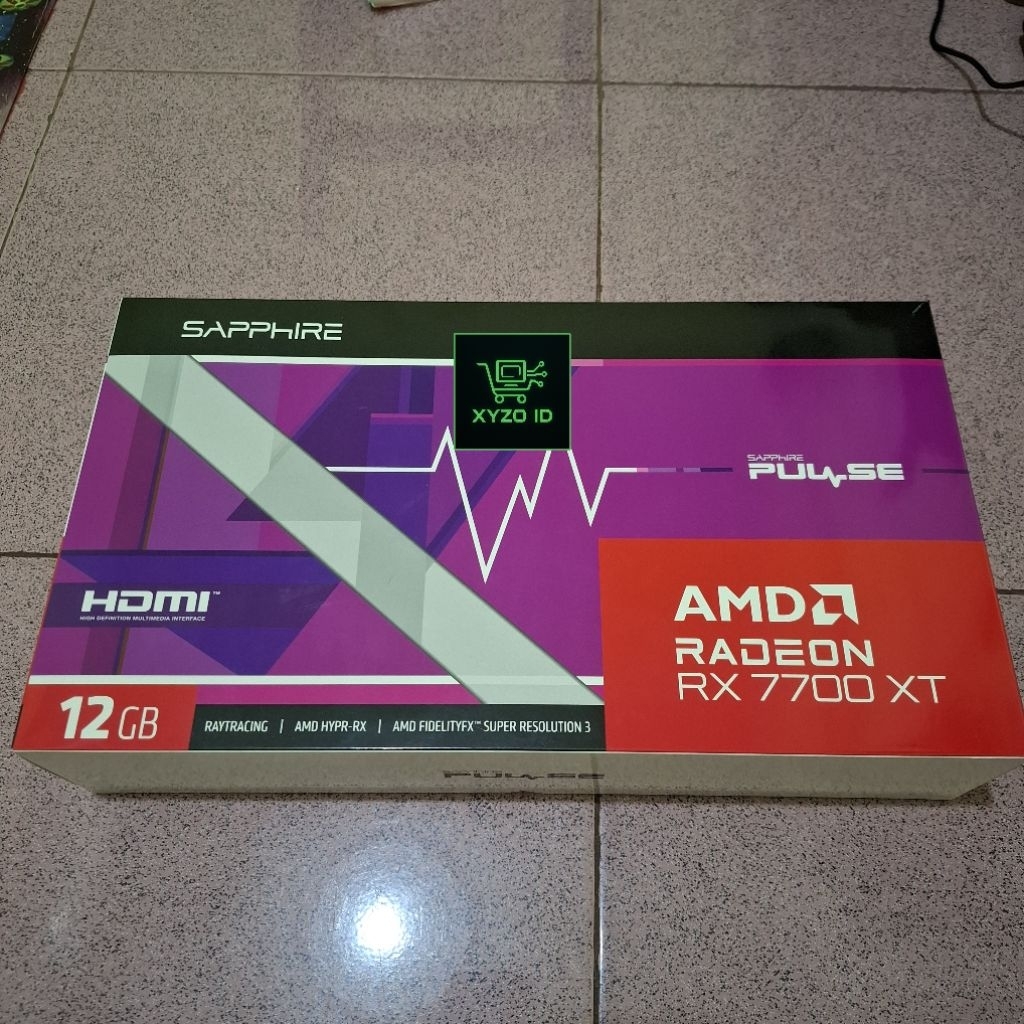 AMD RADEON RX 7700 XT 12GB SAPPHIRE PULSE