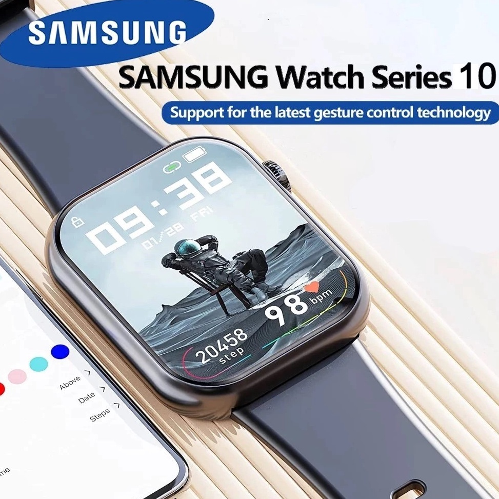 KODE X86H SAMSUNG SmartWatch 1 Max Waterproof Bluetooth Call Jam Smartwatch Wanita Pria Olahraga Mon