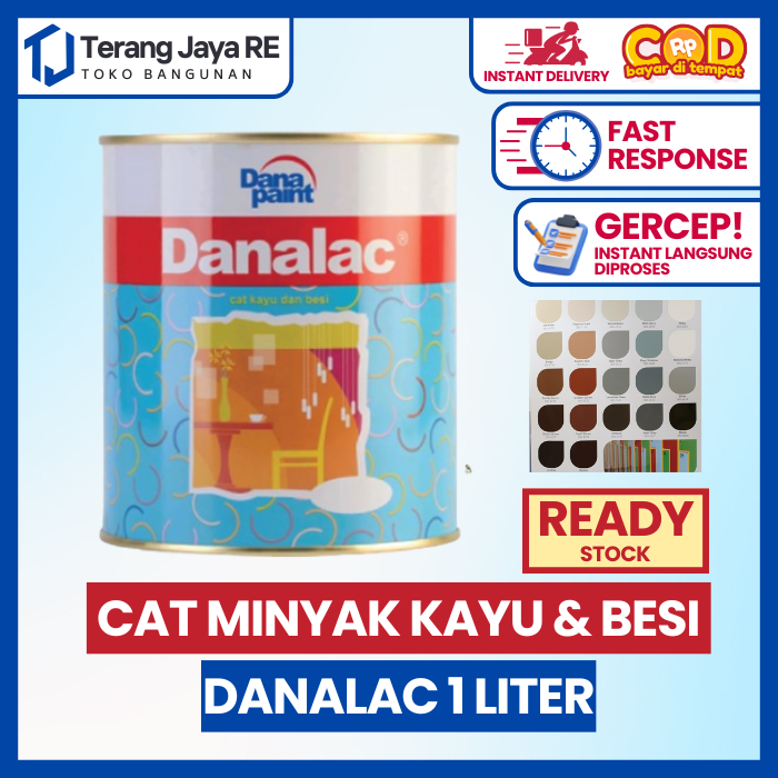 Cat Kayu dan Besi Danalac 1kg - Dana Paint