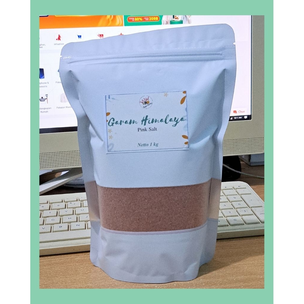 

Garam Himalaya 1kg || Himalayan Pink Salt || Garam Sehat