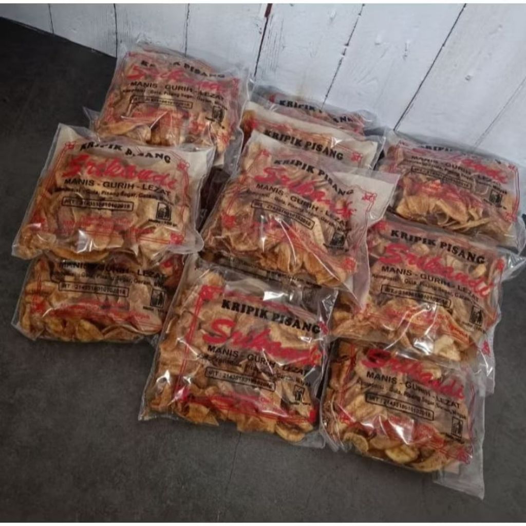 

[KRUCIL12] Keripik Pisang Srikandi khas Nganjuk Asli - Kripik Pisang Srikandi