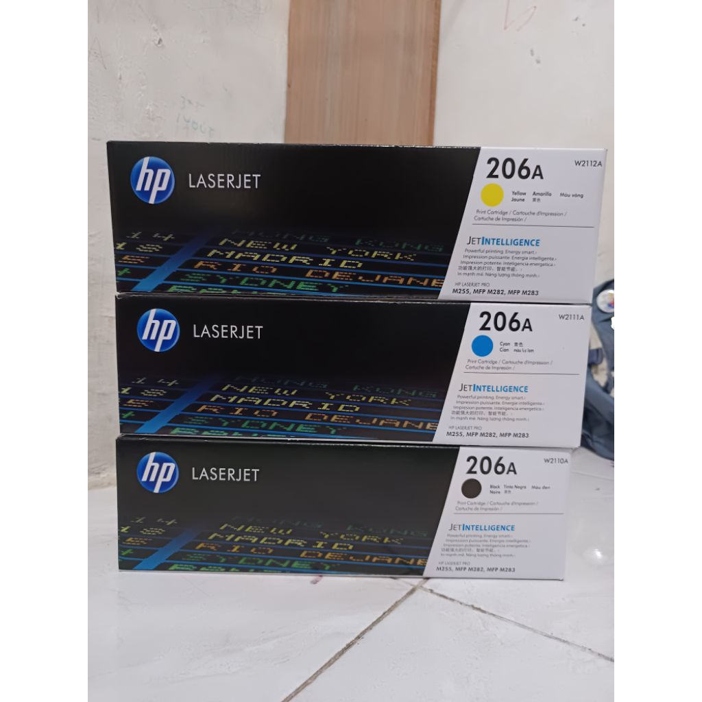 TONER HP 206A W2110A BLACK BARU