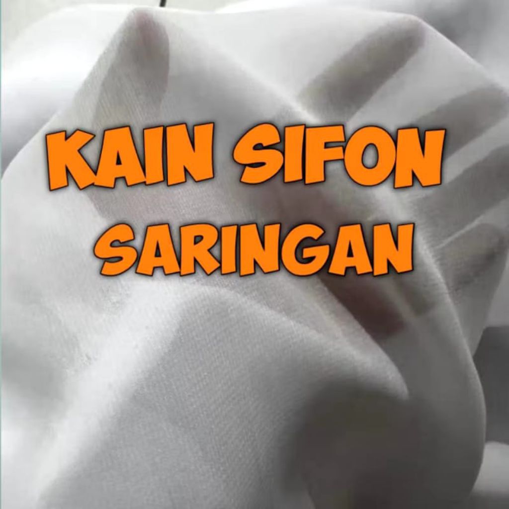 Kain Sifon. Saringan tahu, Saringan ampas kelapa, dan kedelai, kecap