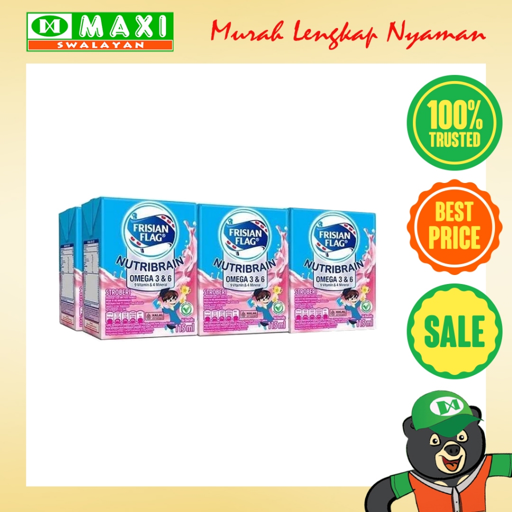 

Bendera UHT MP 6X115ML Stroberi