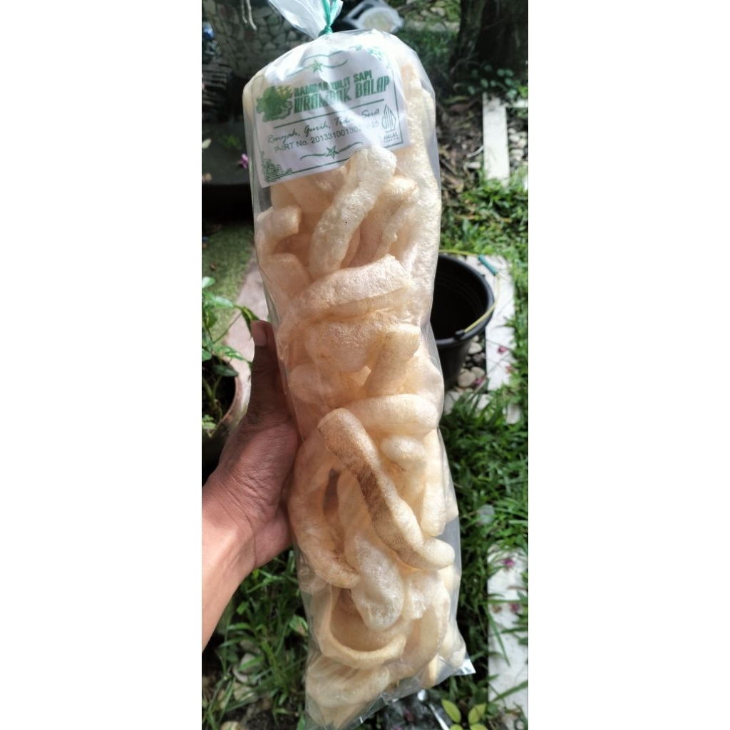 

Krecek kulit sapi untuk sayur 1 ball