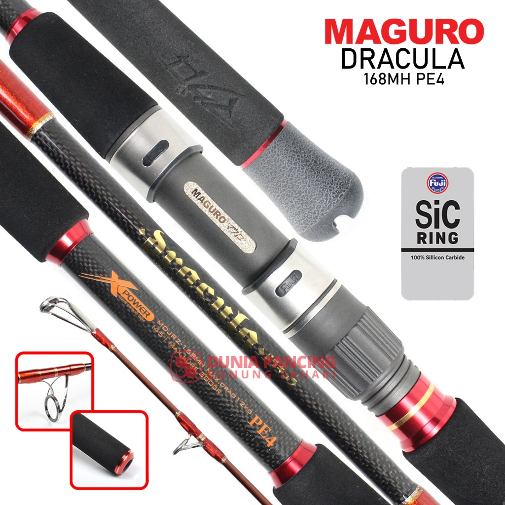 Joran Spinning Maguro Dracula PE4 , PE6 , PE8