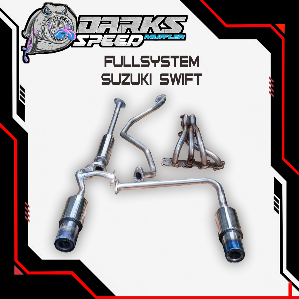 KNALPOT FULLSYSTEM SUZUKI SWIFT