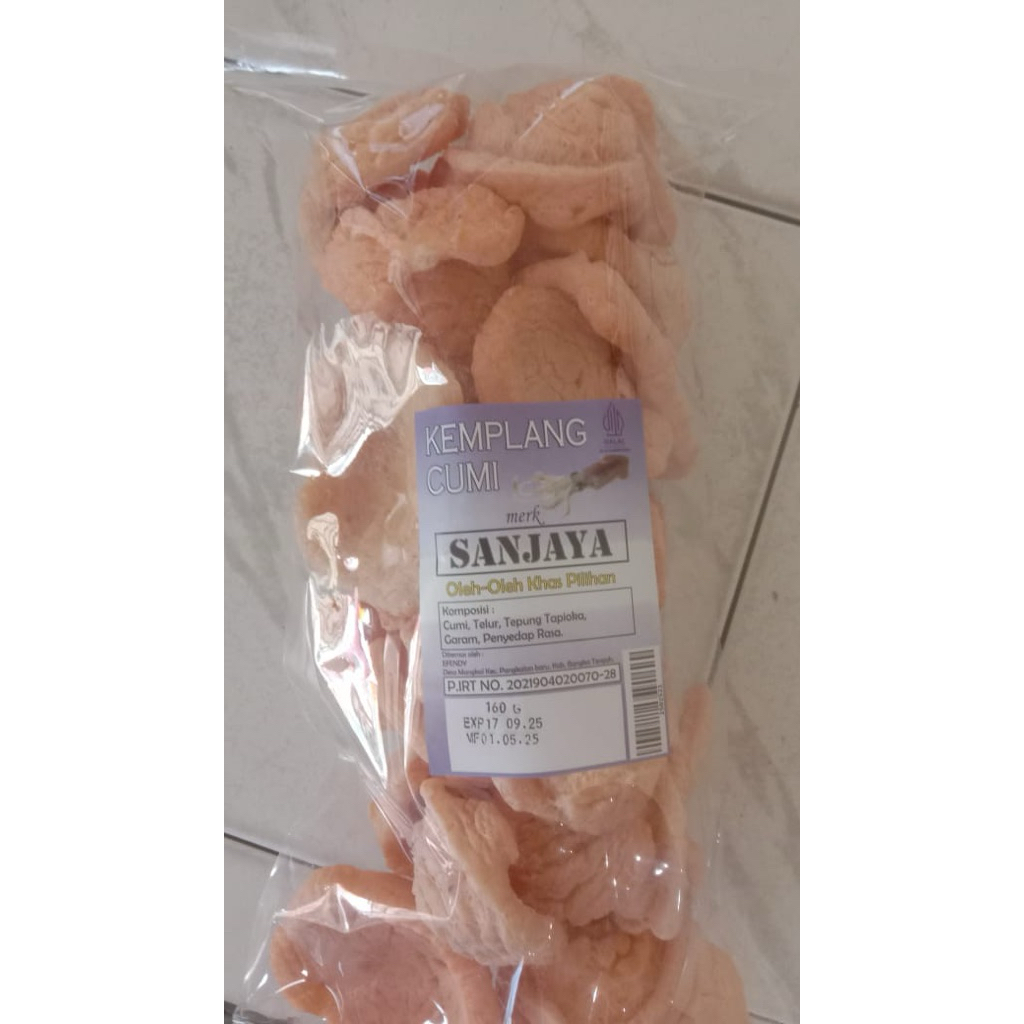 

KEMPLANG CUMI OVEN SANJAYA 160gram //MAKANAN BANGKA//OLEH-OLEH BANGKA