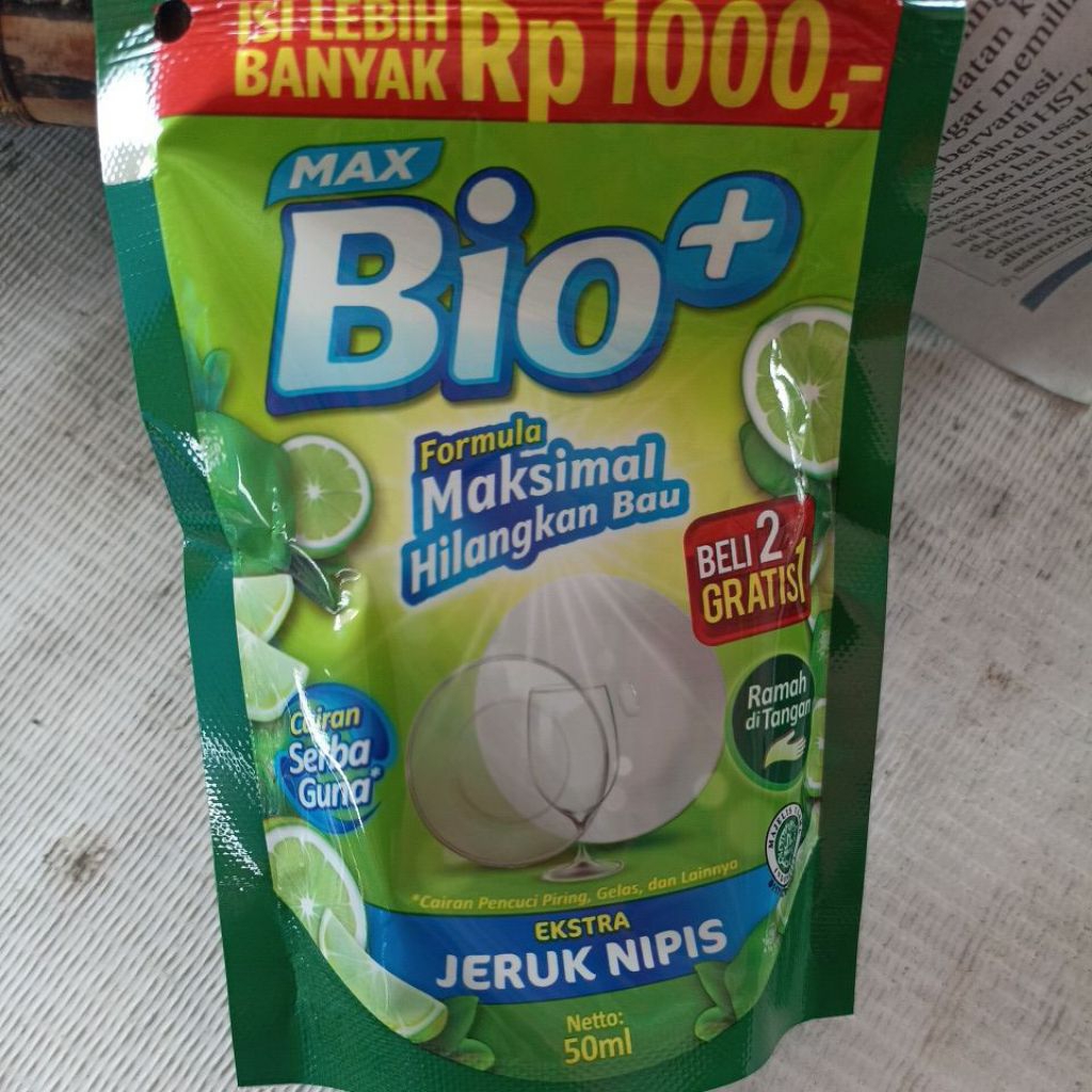 sabun cuci piring bio+
