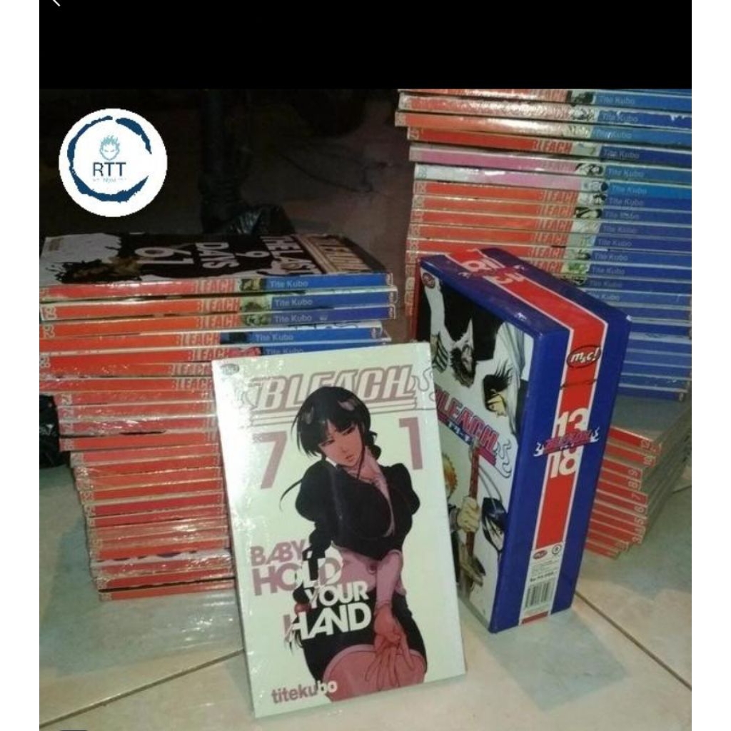 komik bleach 1-74 lengkap murah original tite kubo gramedia pustaka
