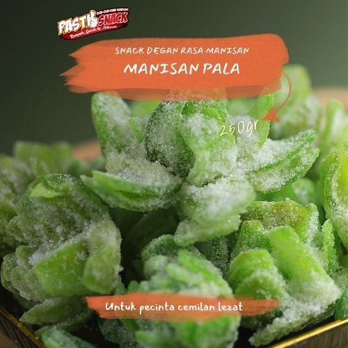 

Manisan Pala - Camilan Sehat Manisan Pala Putih Hijau Ungu - Manisan Tradisional Bulan Pala