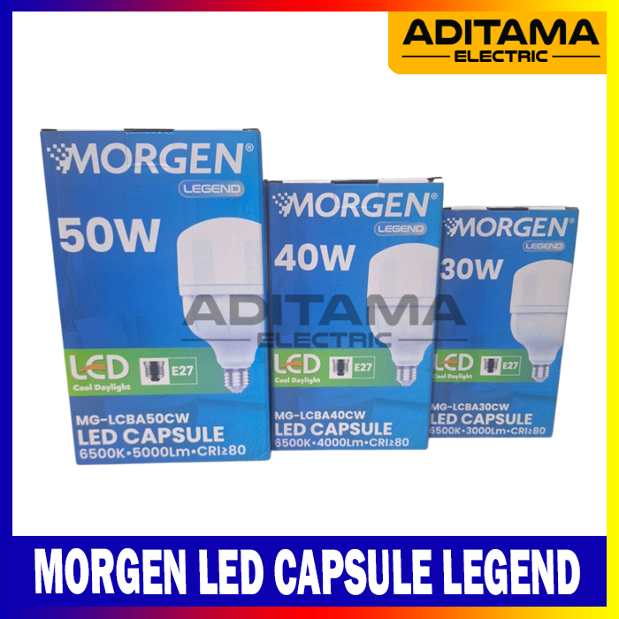 MORGEN LED CAPSULE LEGEND SERIES MG-LCB 30WATT 40WATT 50WATT / MORGEN LED KAPSUL LEGEND MG-LLCB 30W 