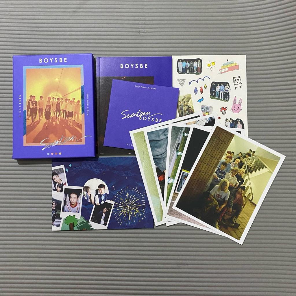 ALBUM ONLY SEVENTEEN BOYS BE HIDE & SEEK