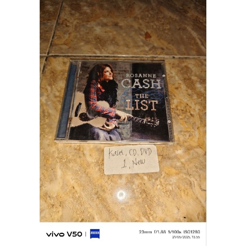 KASET CD - ROSANNE CASH - THE LIST