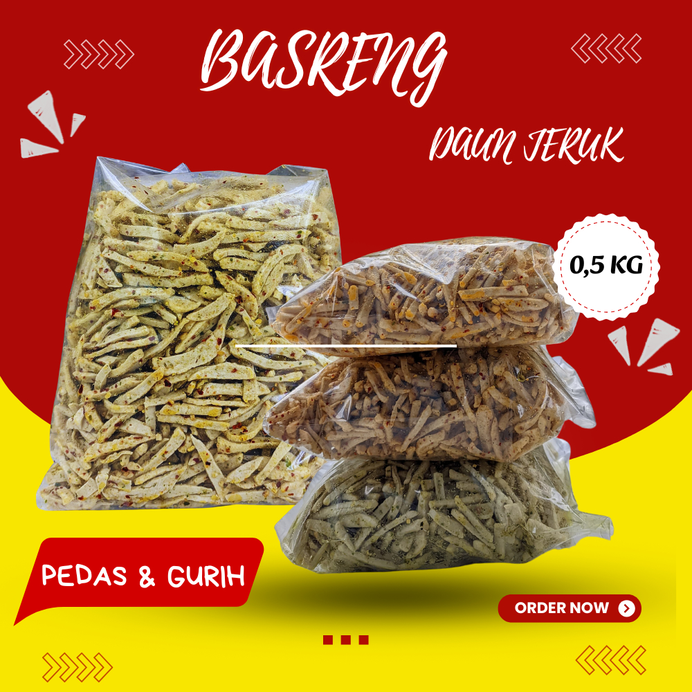

Basreng Stik Daun Jeruk Extra Pedas dan Original Renyah 500 Gram