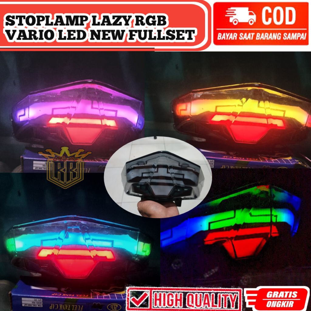 STOPLAMP LAZY RGB VARIO LED NEW FULLSET STOPLAMP LAZY VARIO