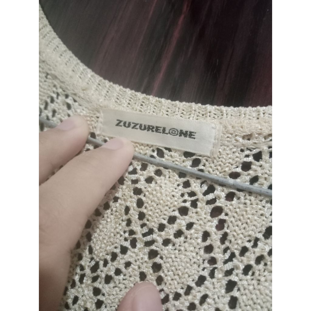 VEST  // BAJU RAJUT // OUTER HIJAB / ROMPI RAJUT PRELOVED